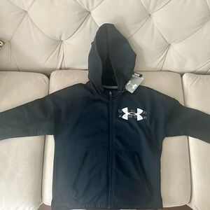 NWT Under Armour Kids Navy Hoodie